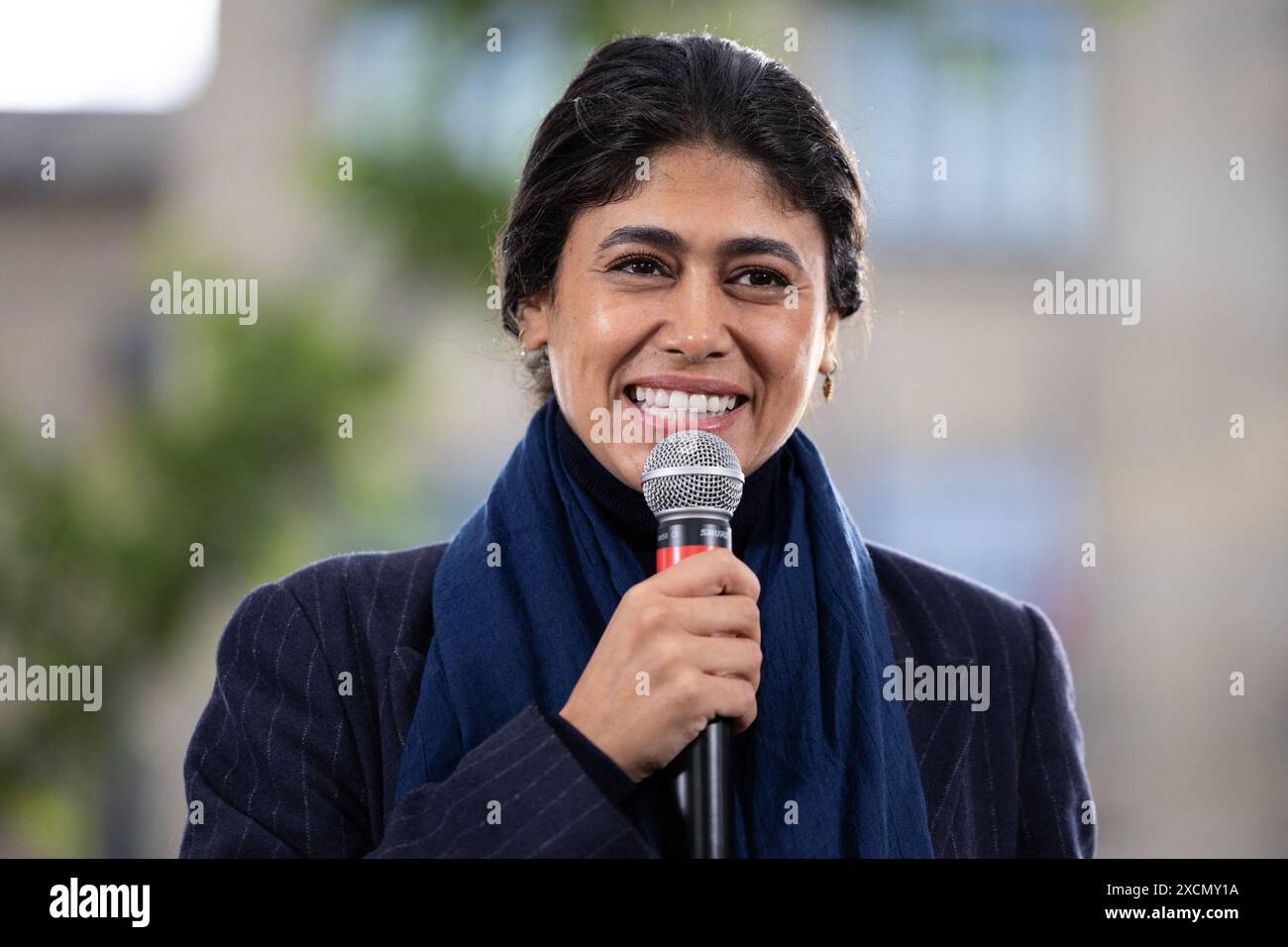 Montreuil, France. 17th June, 2024. FrenchPalestinian lawyer, European