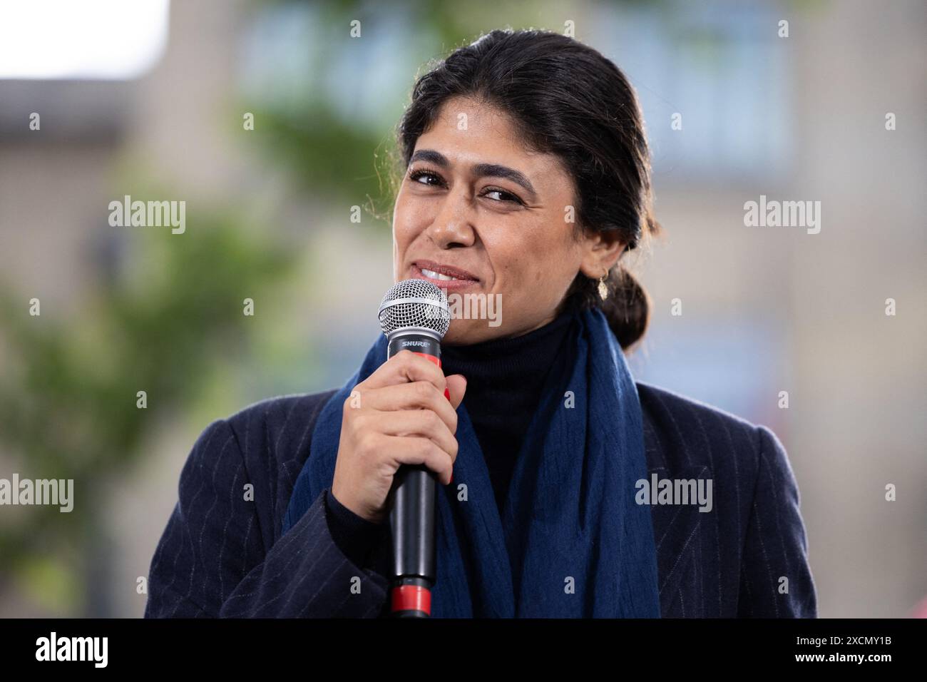 Montreuil, France. 17th June, 2024. FrenchPalestinian lawyer, European