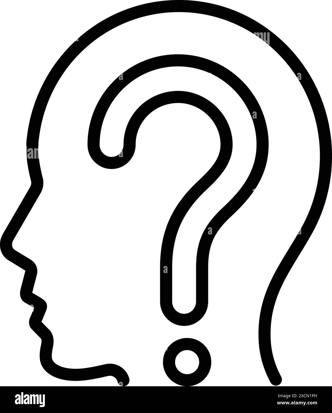 Icon for questioning, inquiry Stock Vector Image & Art - Alamy