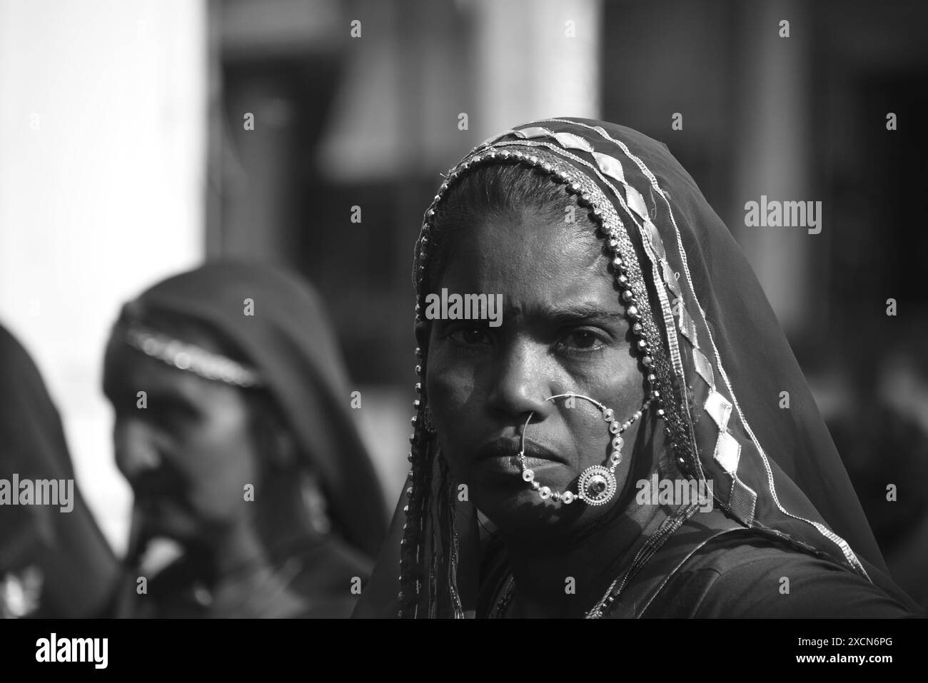 Indian women Black and White Stock Photos & Images - Alamy