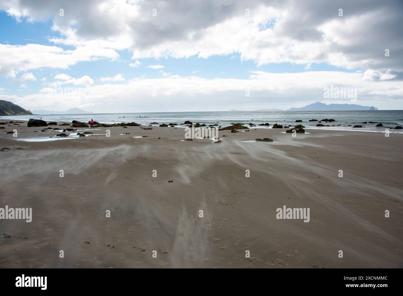 Mangawhai Heads Beach - New Zealand Stock Photo