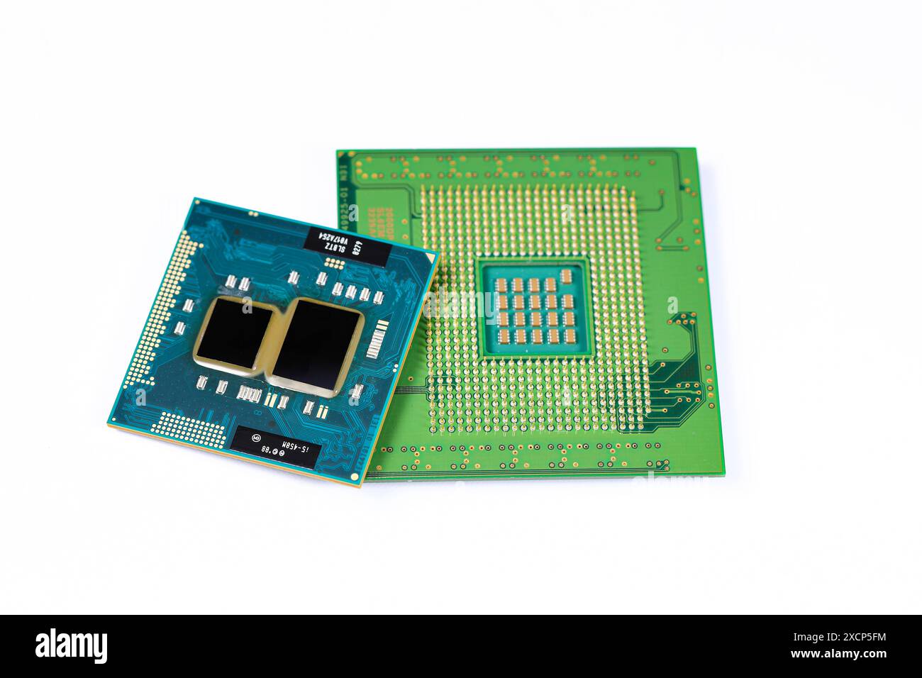 Computer microprocessor Cut Out Stock Images & Pictures - Alamy