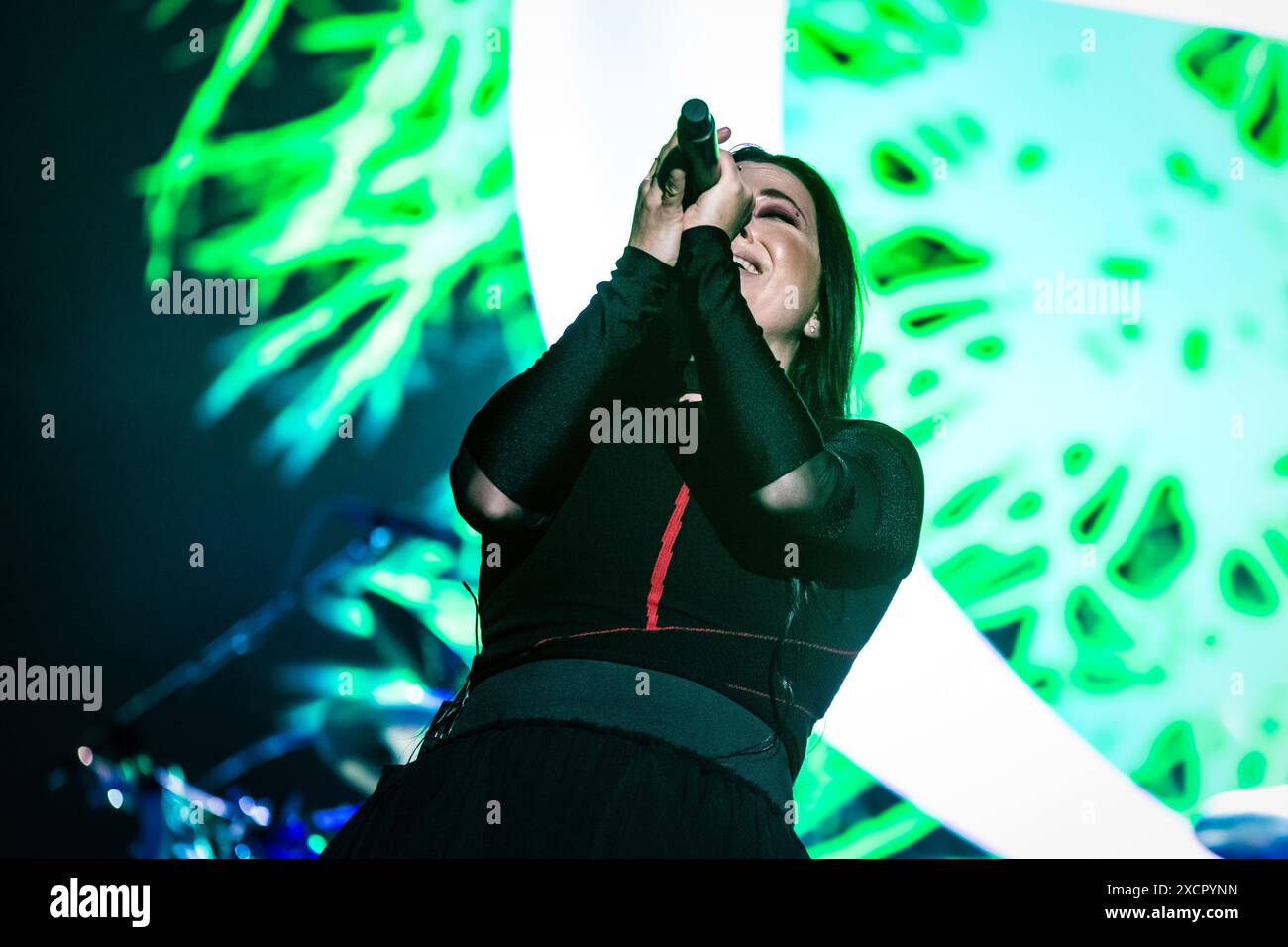 Italy, 12 June 2024 Evanescence live at Fiera Milano Live, RHO - Milan ...
