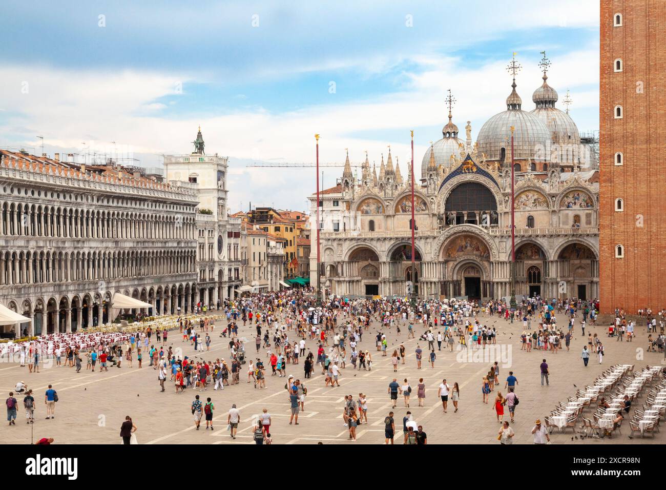 Piazza san marco aerial view hi-res stock photography and images