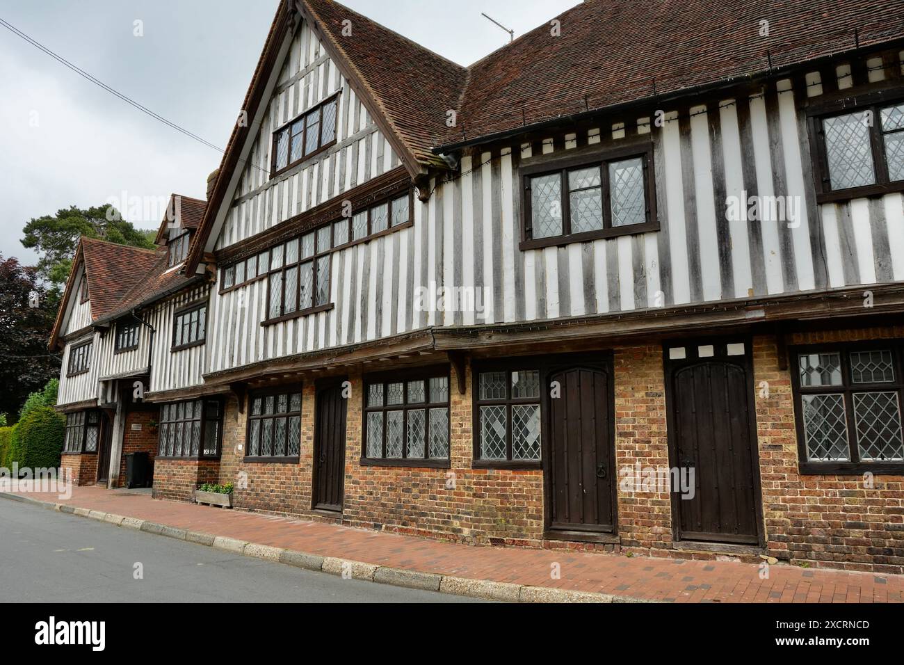 The Old Parish Rooms building, now dwellings. Stock Photo