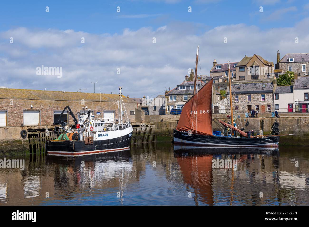 Fifie fishing boat hi-res stock photography and images - Alamy