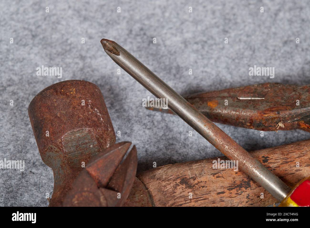 Neglected Tools Longnose pliers hi-res stock photography and images - Alamy