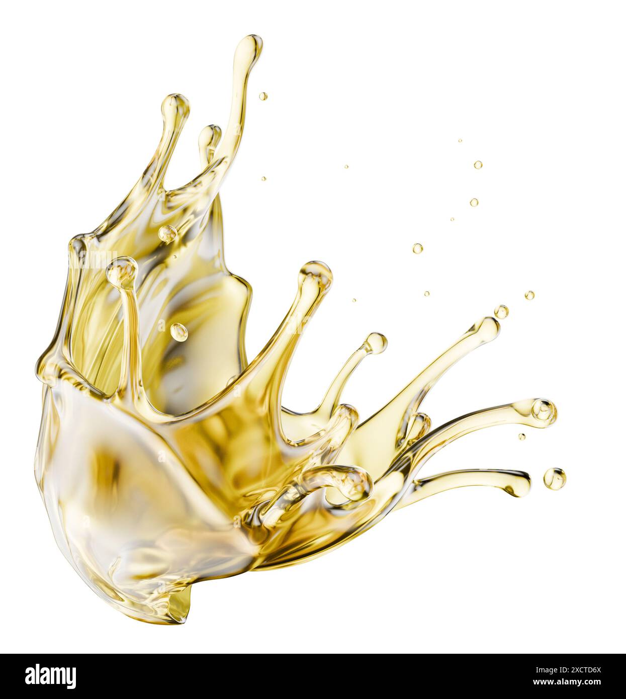 Oil splash 3d rendering hi-res stock photography and images - Alamy