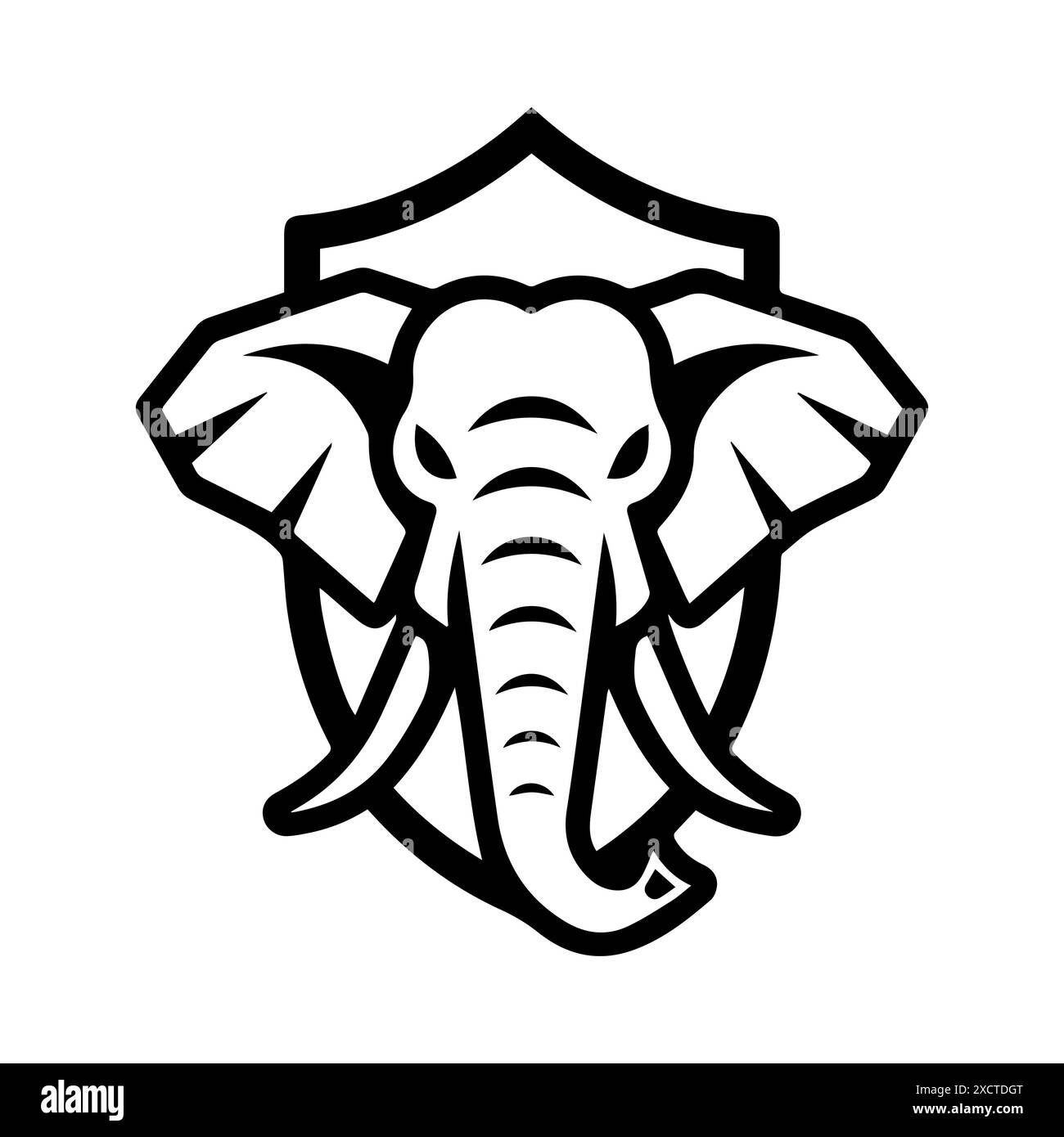 Cartoon shield Black and White Stock Photos & Images - Alamy
