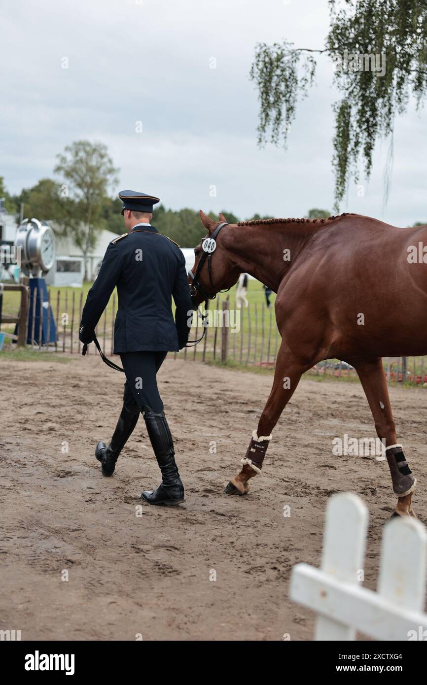 Brandon Schäfer-Gehrau of Germany with Very Special during the CCI4*-S ...