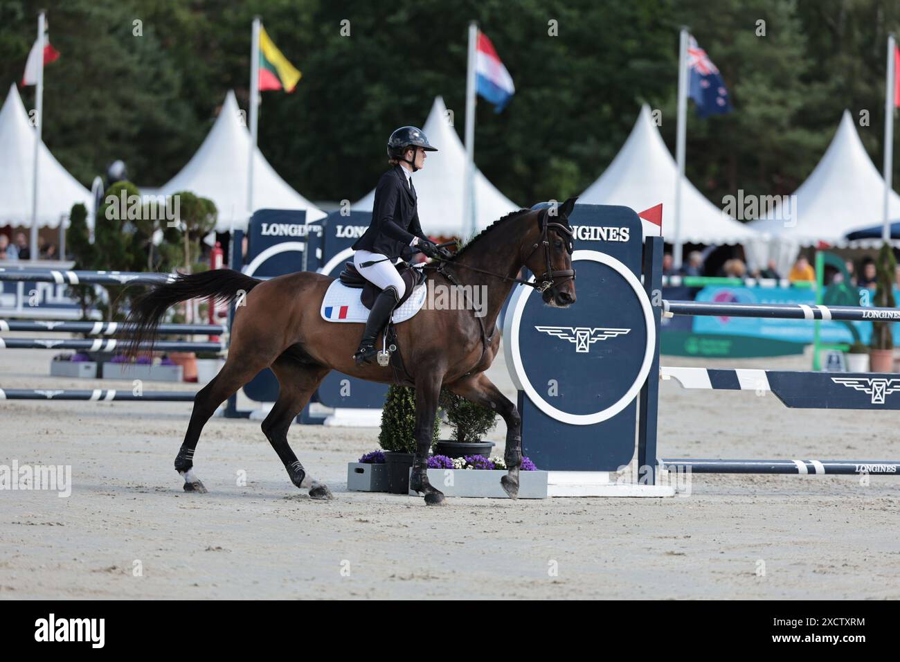 Julie of France with Sursumcord'Or during the CCI5* showjumping