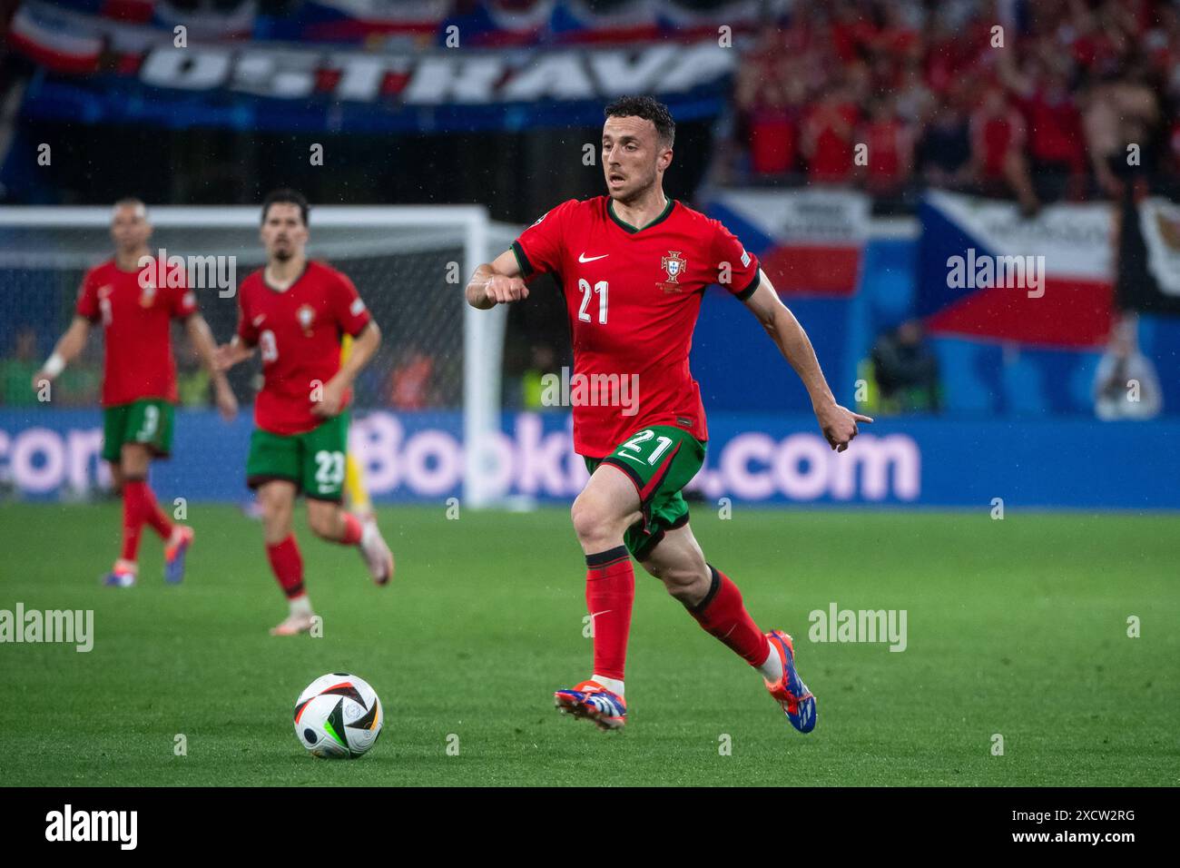 Diogo Jota Portugal 21 Am Ball GER Portugal POR Vs Czech 