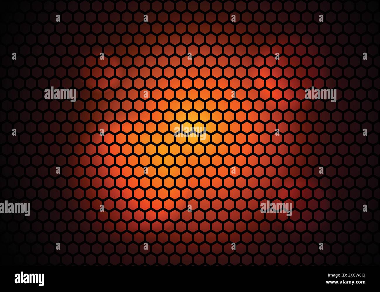 Modern hexagonal pattern technology colorful background Stock Vector