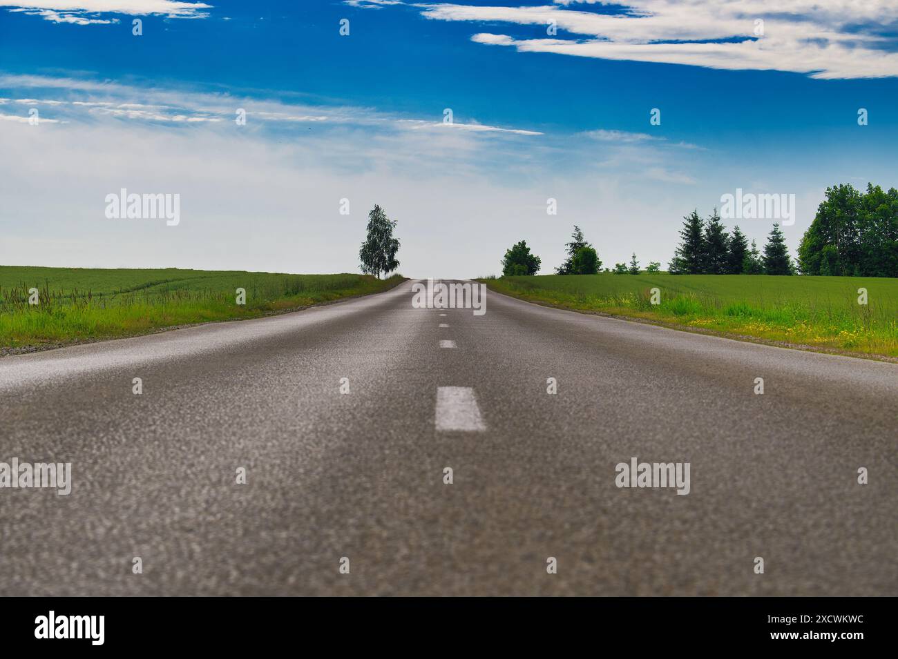 Blue distance path way hi-res stock photography and images - Alamy