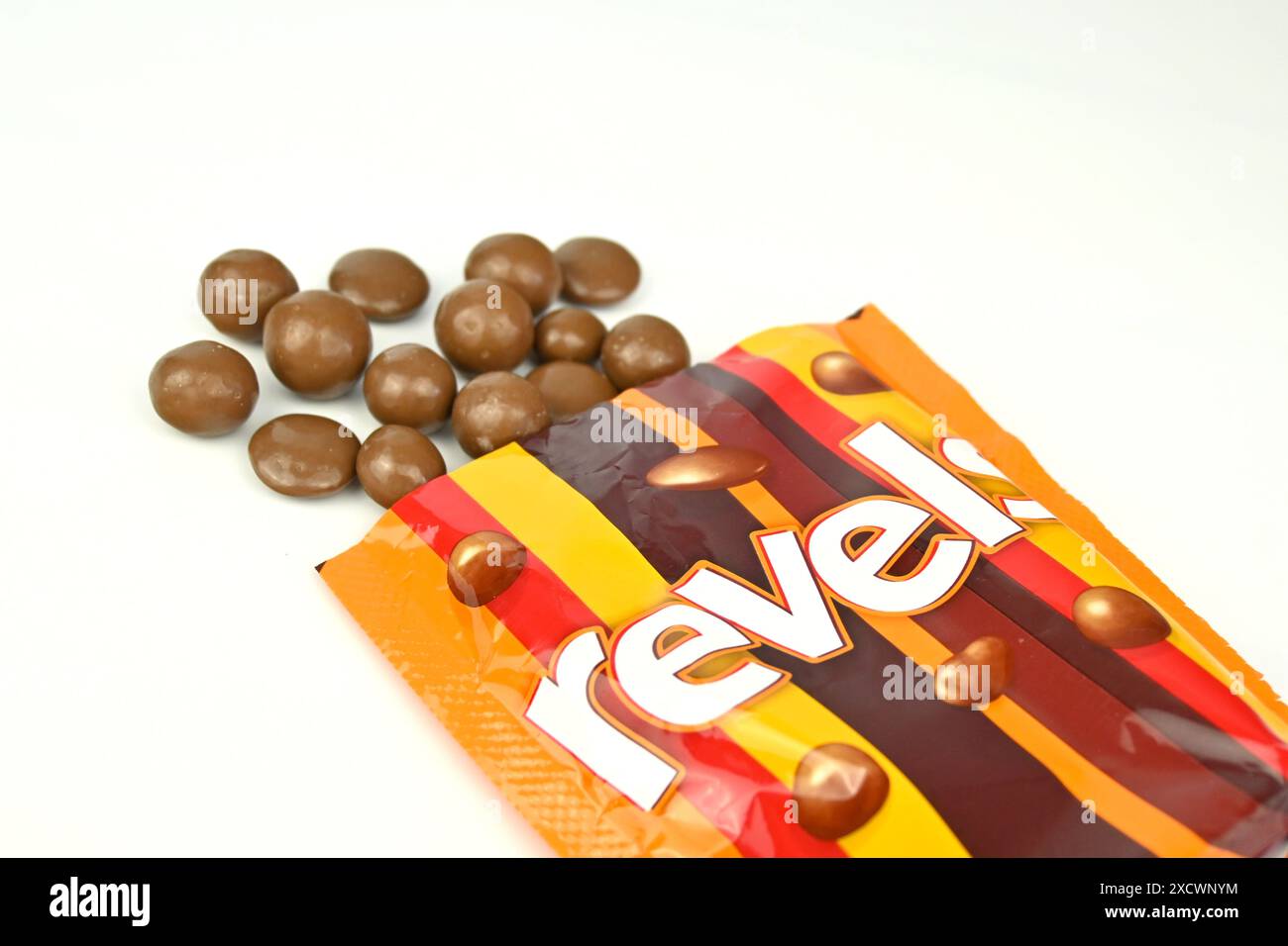 Bag of Revels chocolates – Wales, UK  – 07 June 2024 Stock Photo