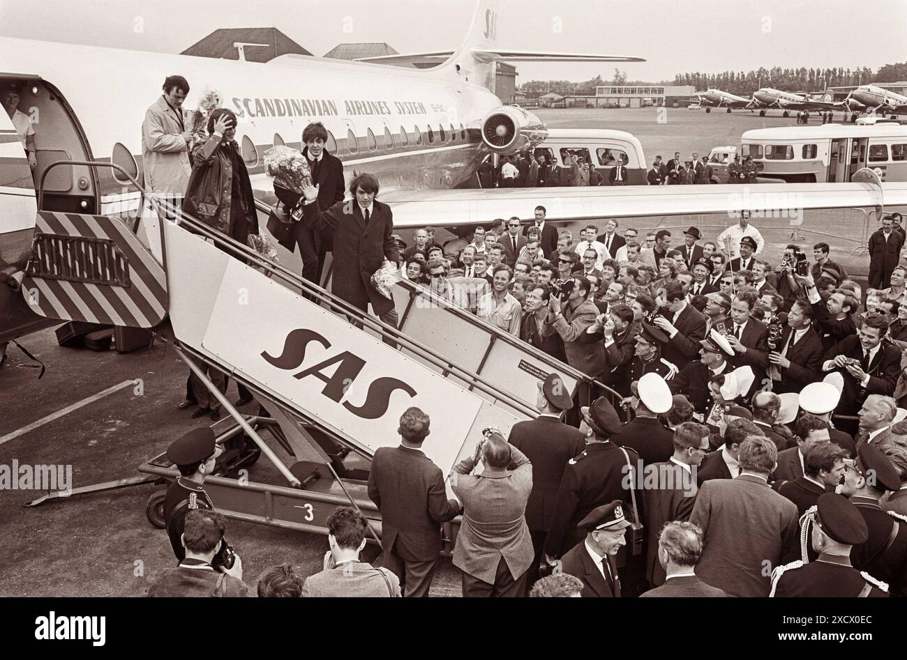 The beatles 1964 world tour hi-res stock photography and