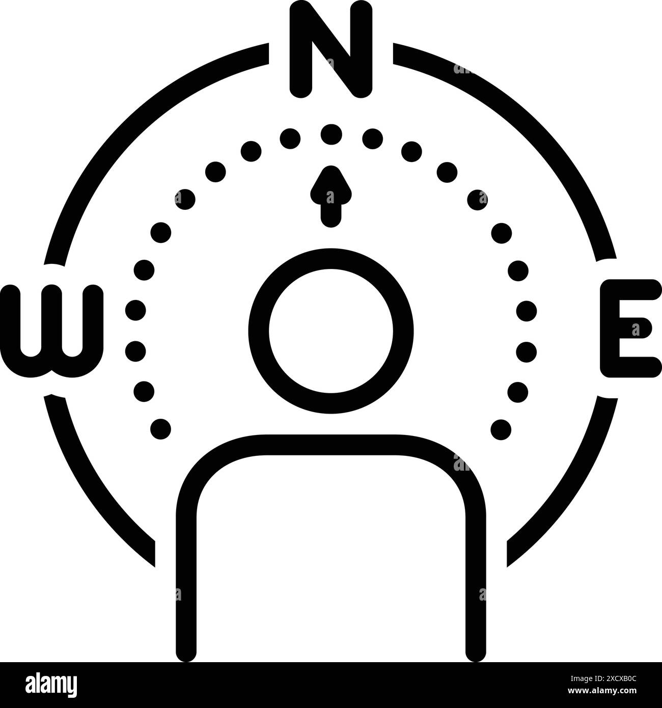 Icon for northern,quarter Stock Vector Image & Art - Alamy