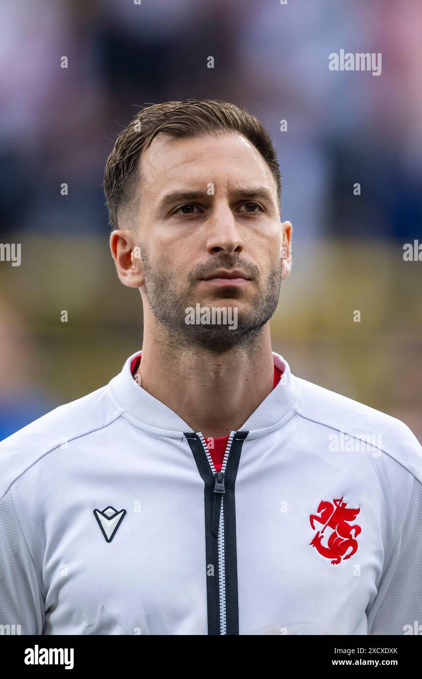 Otar Kakabadze (Georgia) during the UEFA Euro Germany 2024 match ...