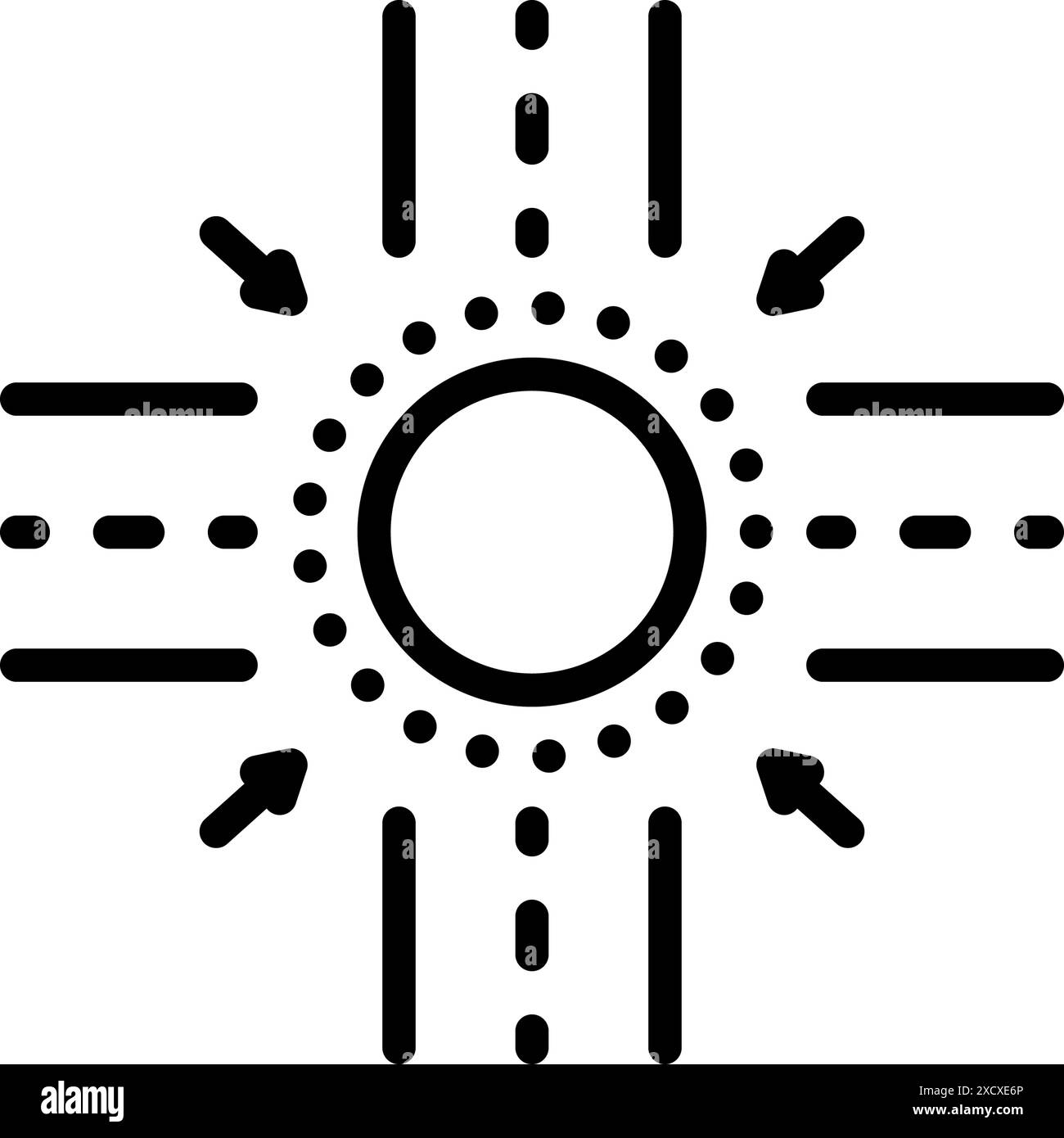 Icon for between,amid Stock Vector Image & Art - Alamy