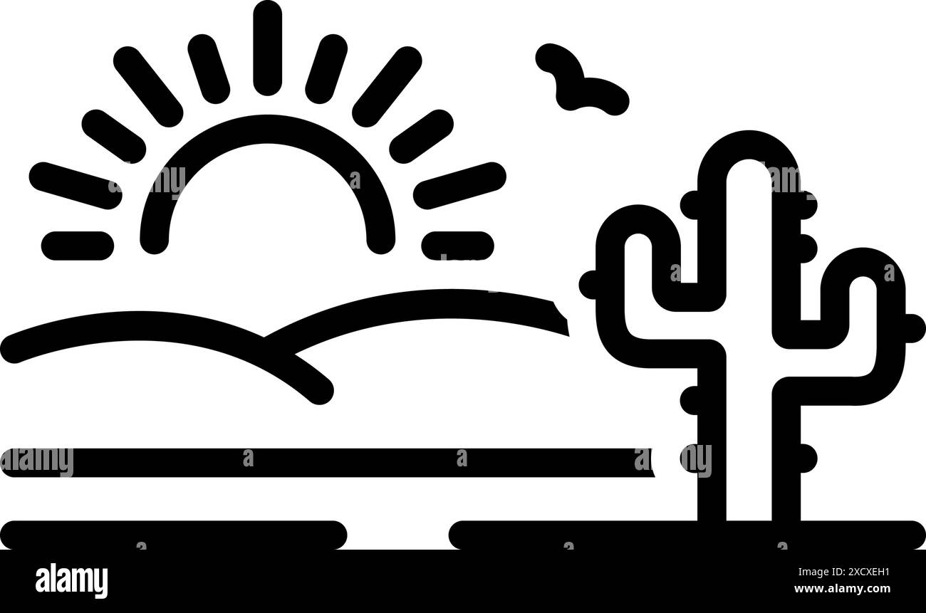 Icon for desert,sands,sandbar Stock Vector Image & Art - Alamy