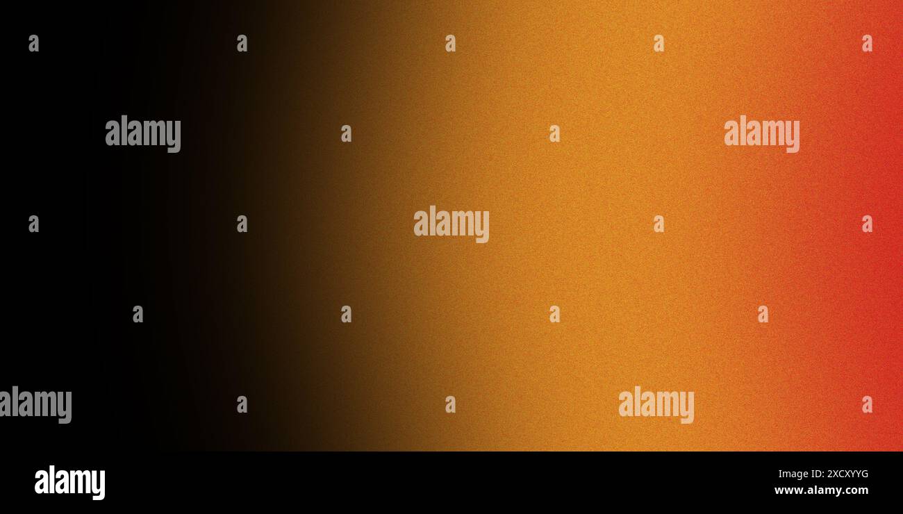 Gradient background with a grainy texture in black and orange hues ...
