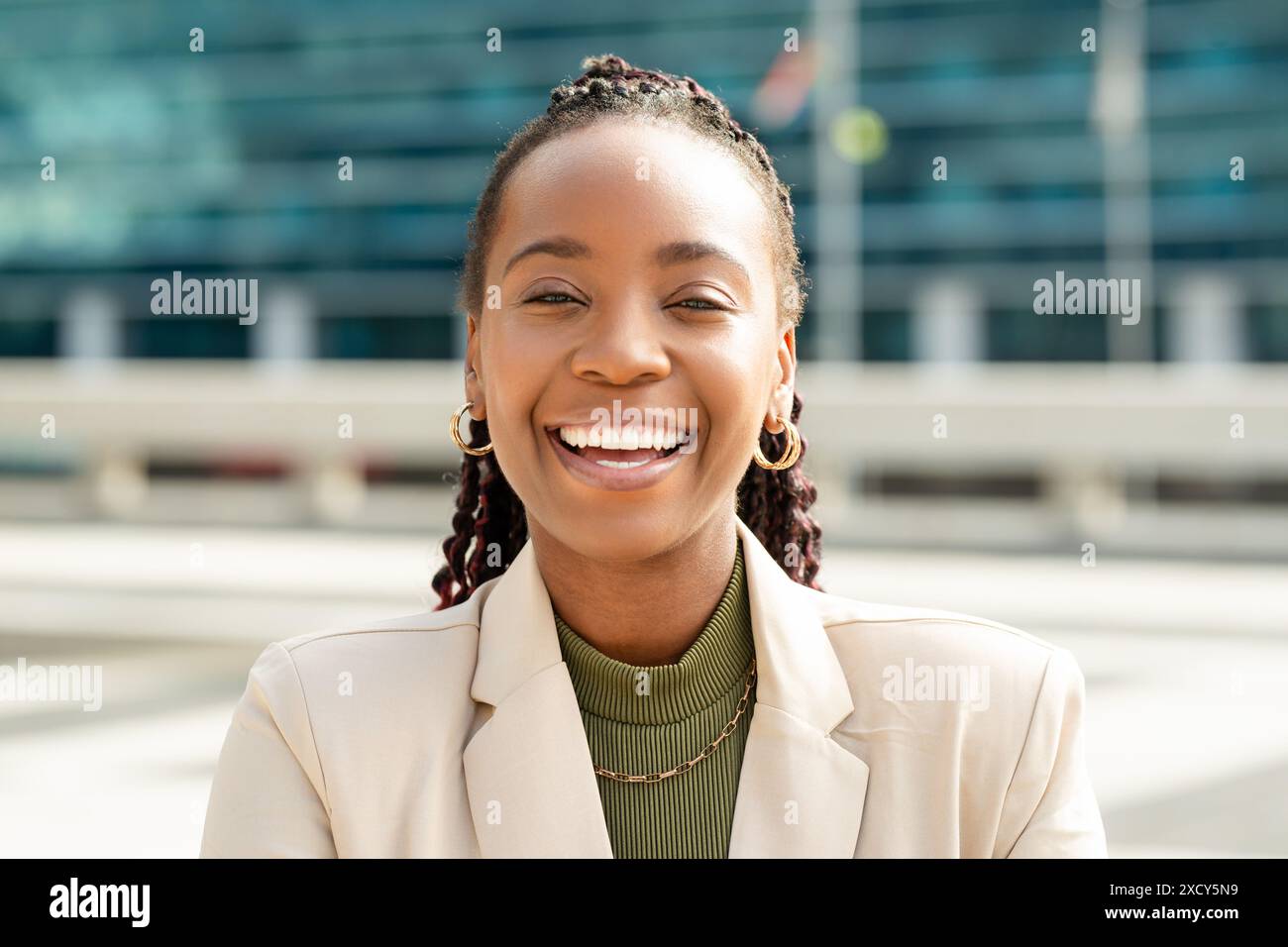 Business success black woman hi-res stock photography and images - Alamy