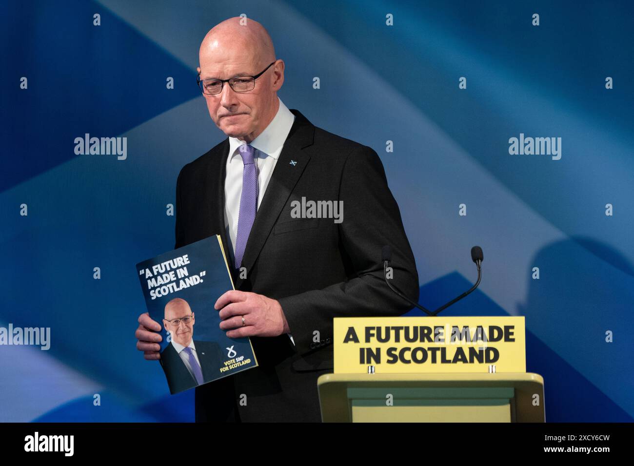 Scottish First Minister And Snp Leader John Swinney During The Party S