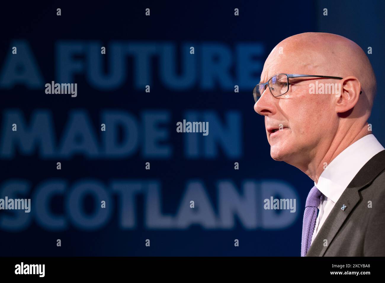 Scottish First Minister And Snp Leader John Swinney During The Party S
