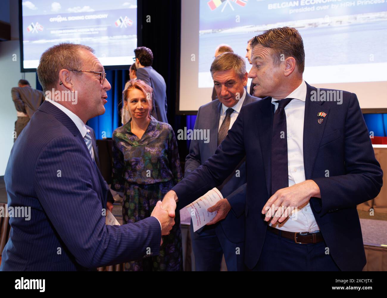 Oslo, Norway. 19th June, 2024. Fluxys CEO Pascal De Buck, Brussels ...