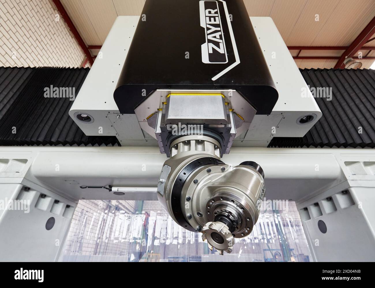 CNC Milling, Machining center, industry Stock Photo