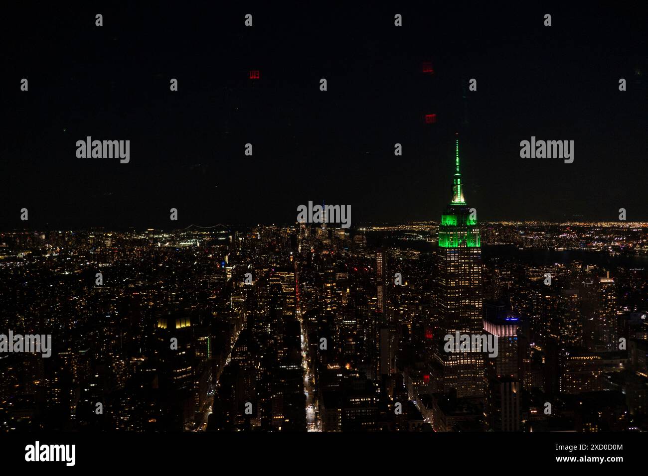 The Empire State Building view from the Summit One Vanderbilt ...