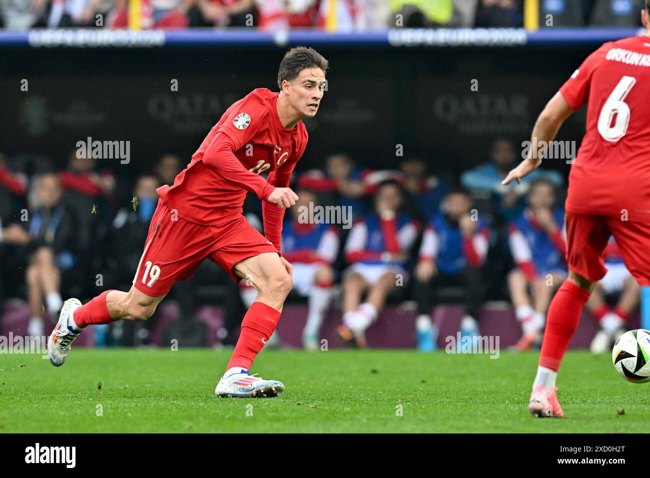 Kenan Yildiz (19) of Turkey pictured during a soccer game between