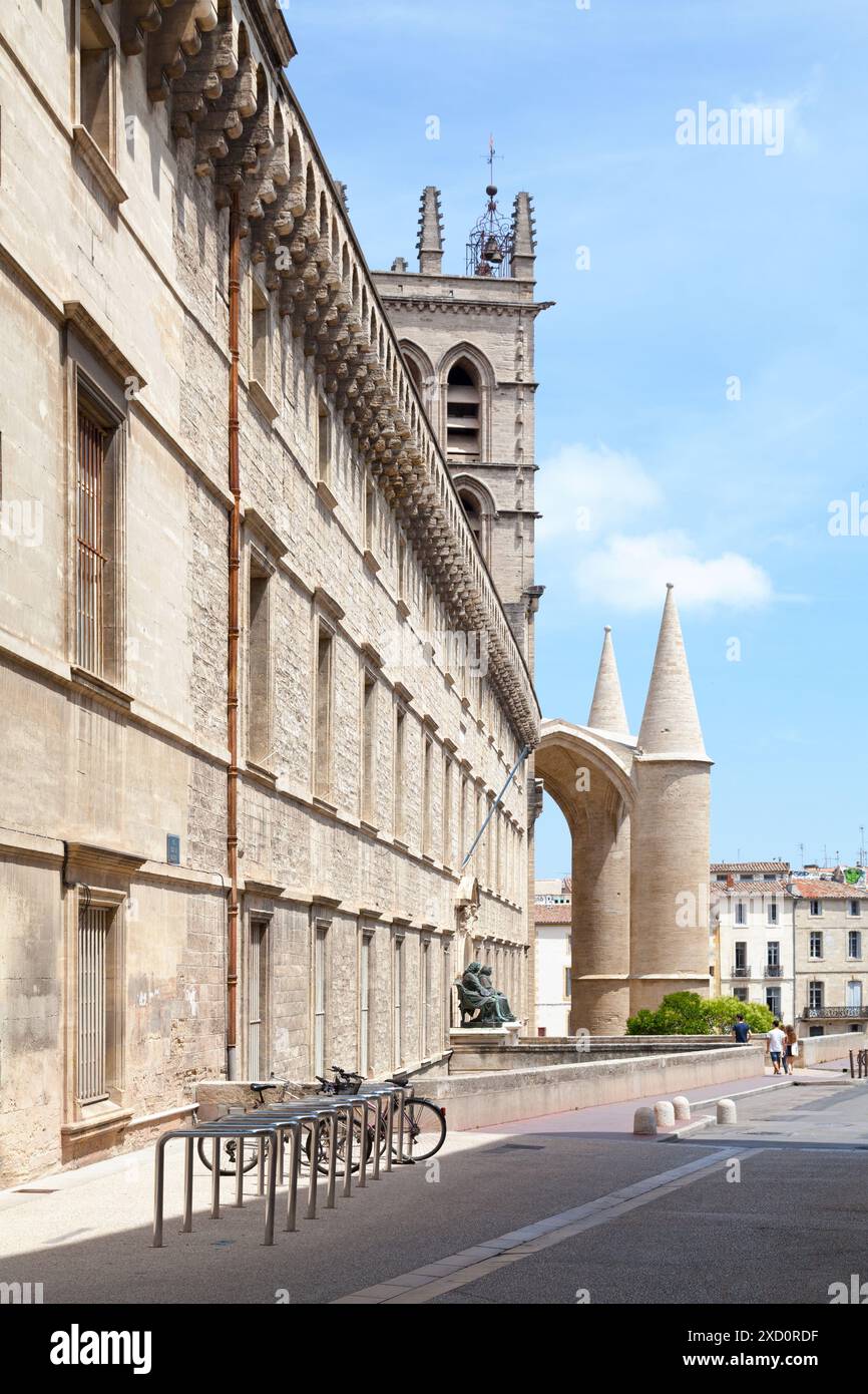 Montpellier France June 09 2018 The Faculty Of Medicine Of Montpellier The Oldest Active 