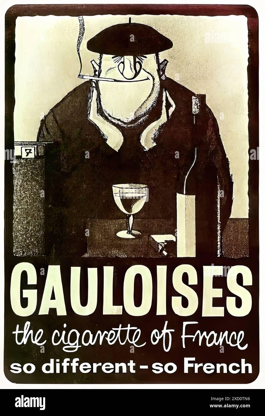 Gauloises Cigarettes – Poster Museum