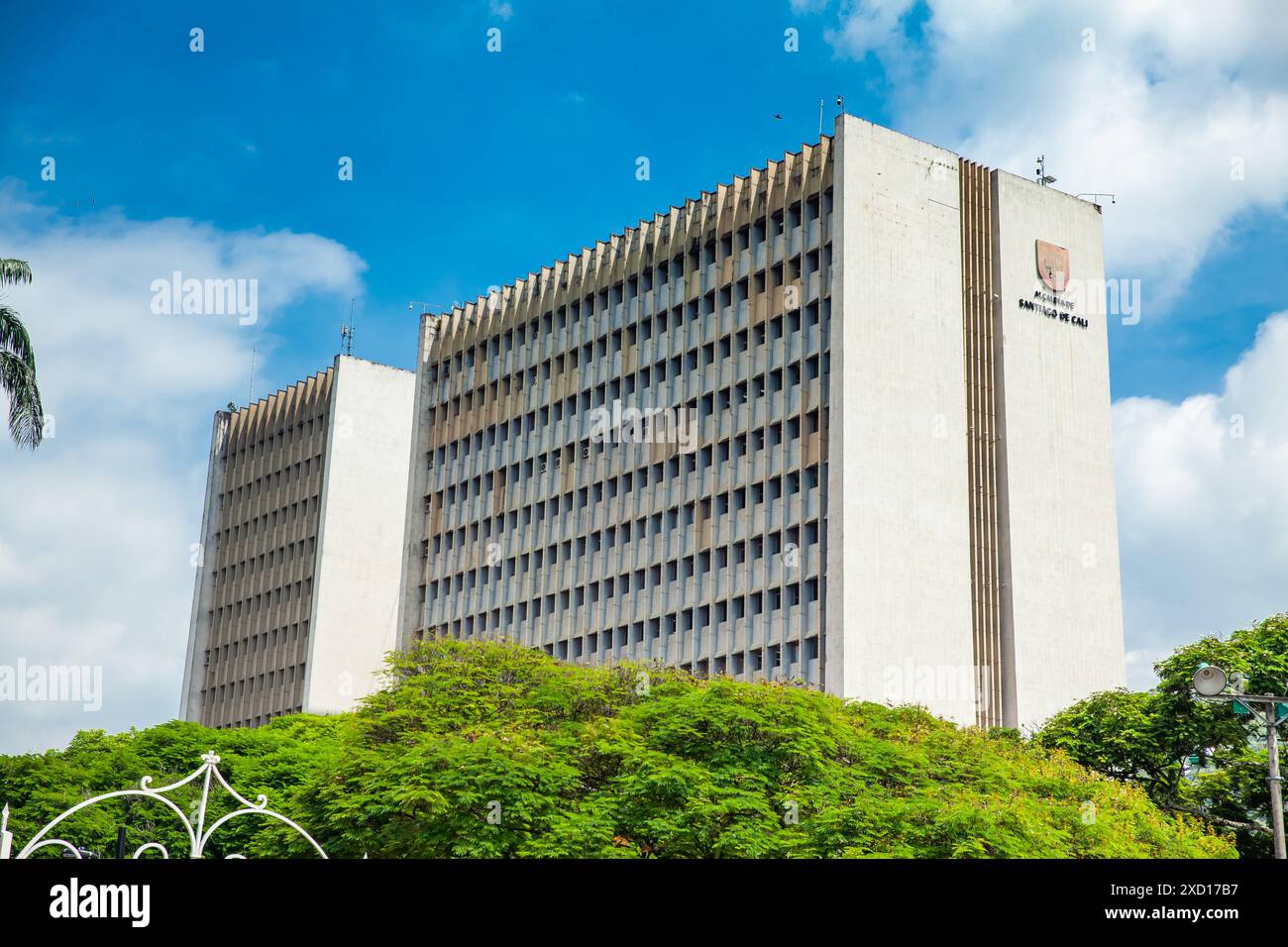 Cali, Colombia - June 17, 2024: View of the Cali Mayors building from ...