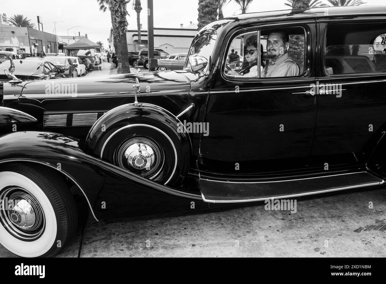 Zoot Suit Riots Memorial Cruise, Whittier, California, USA - 81st anniversary cruise on 6/2/2024 Stock Photo