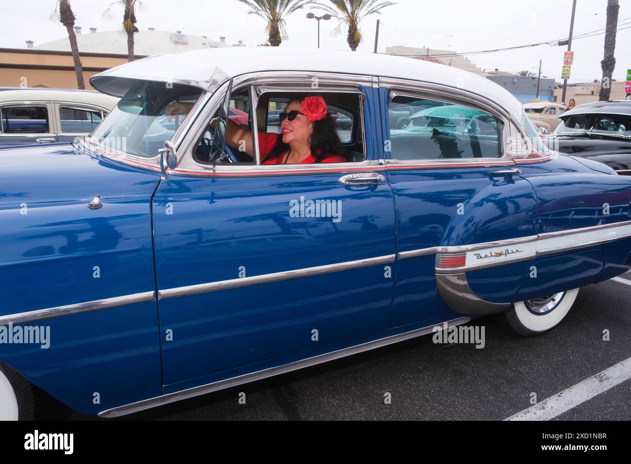 Zoot Suit Riots Memorial Cruise, Whittier, California, USA - 81st anniversary cruise on 6/2/2024 Stock Photo