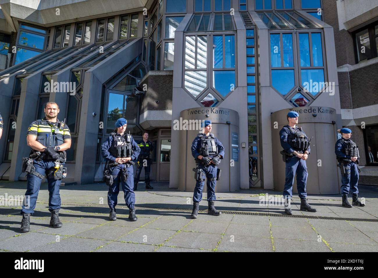 The Hague, South Holland, Netherlands. 19th June, 2024. Dutch police ...