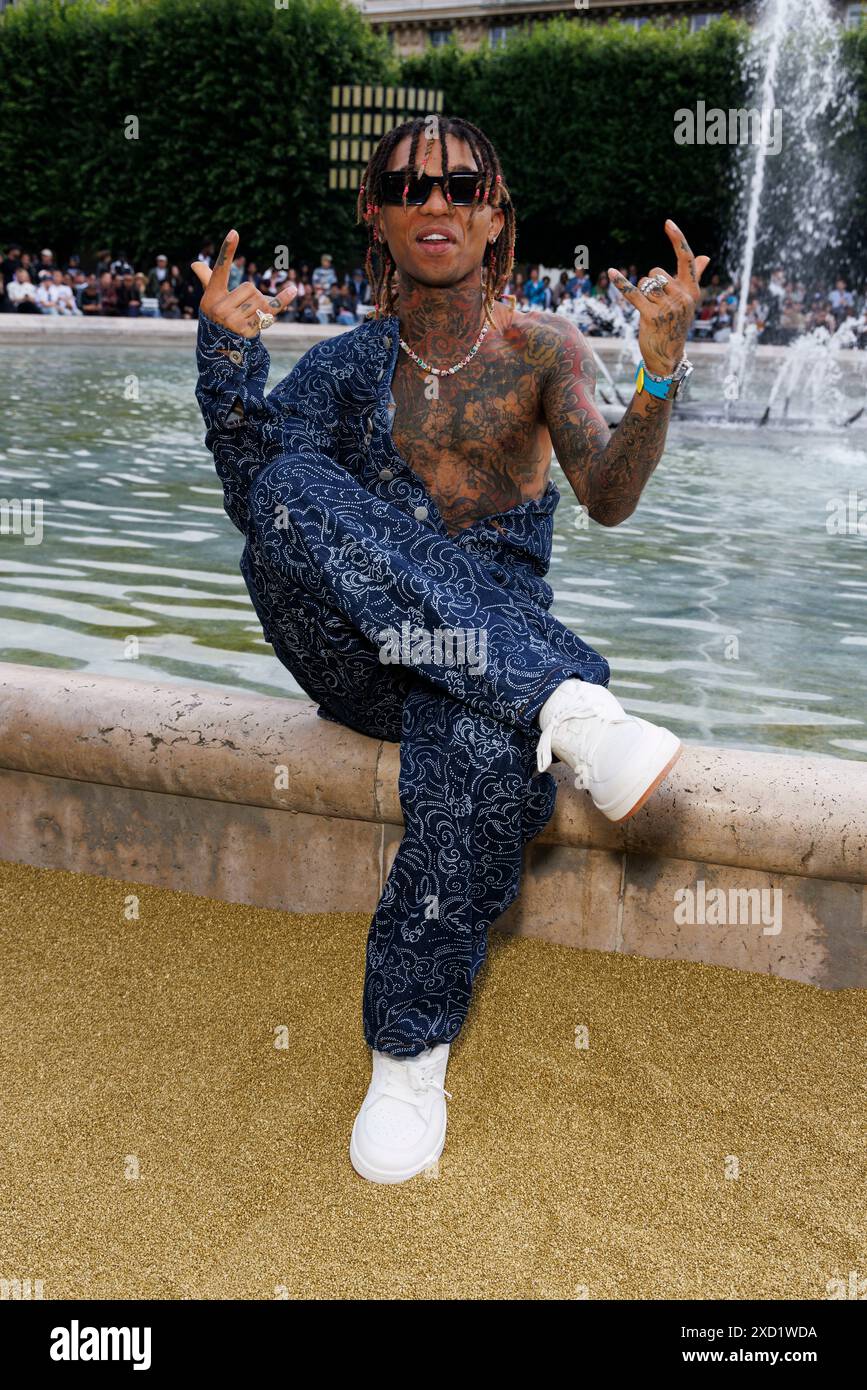 Paris, Frankreich. 19th June, 2024. Swae Lee attends KENZO Spring