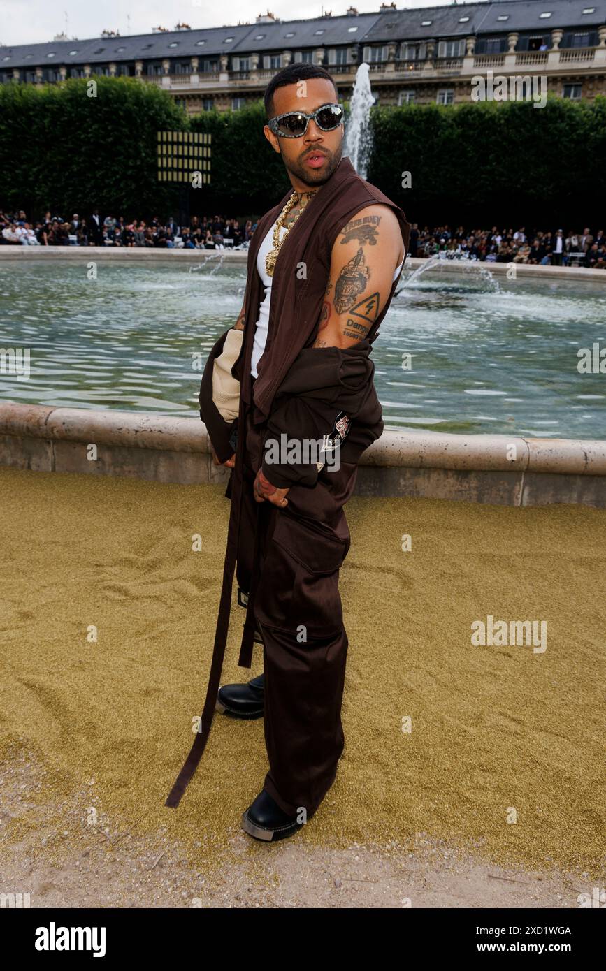 Paris, Frankreich. 19th June, 2024. Vic Mensa attends KENZO Spring