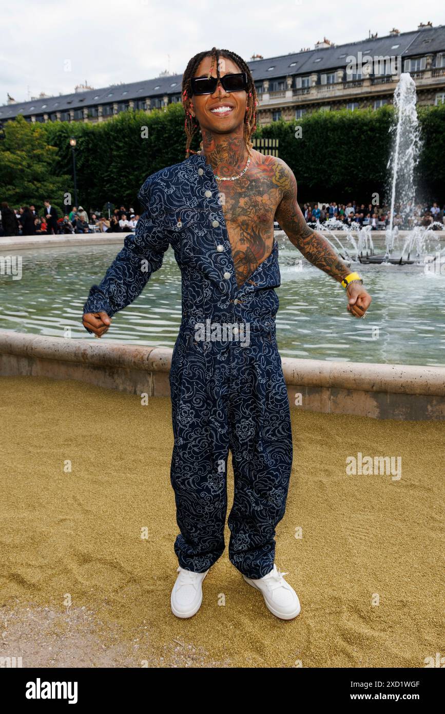 Paris, Frankreich. 19th June, 2024. Swae Lee attends KENZO Spring