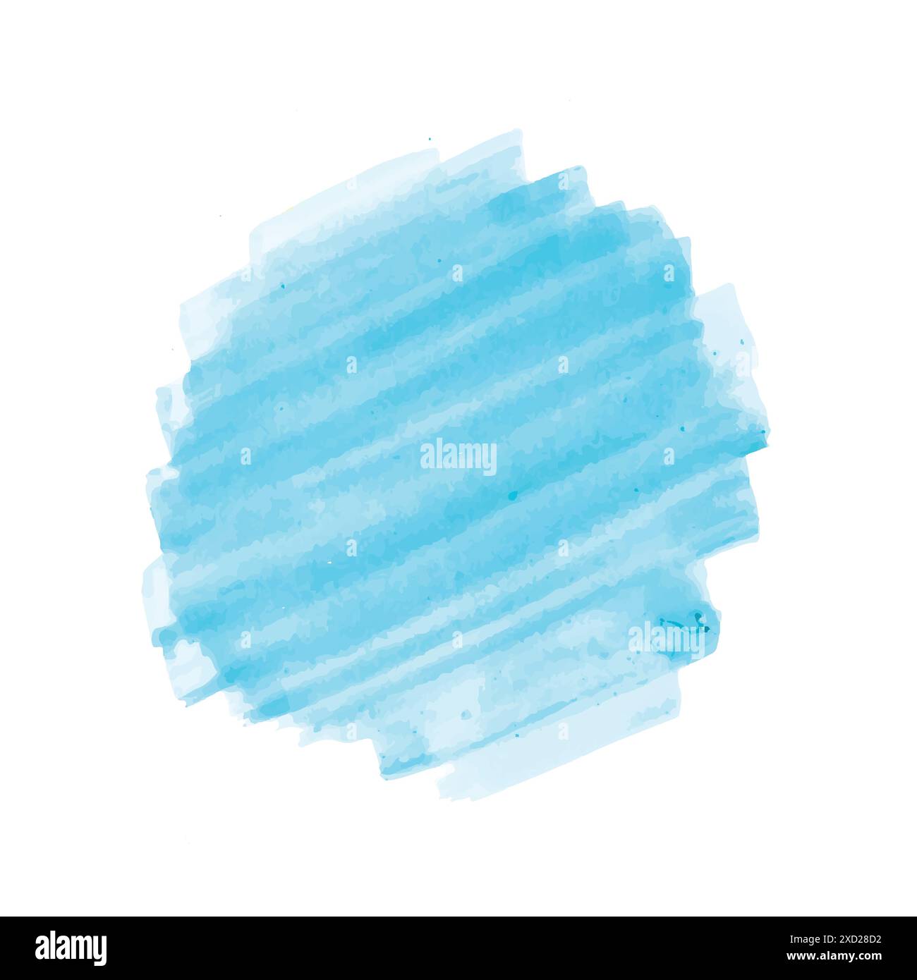 Light blue watercolor brush strokes Stock Vector Images - Alamy