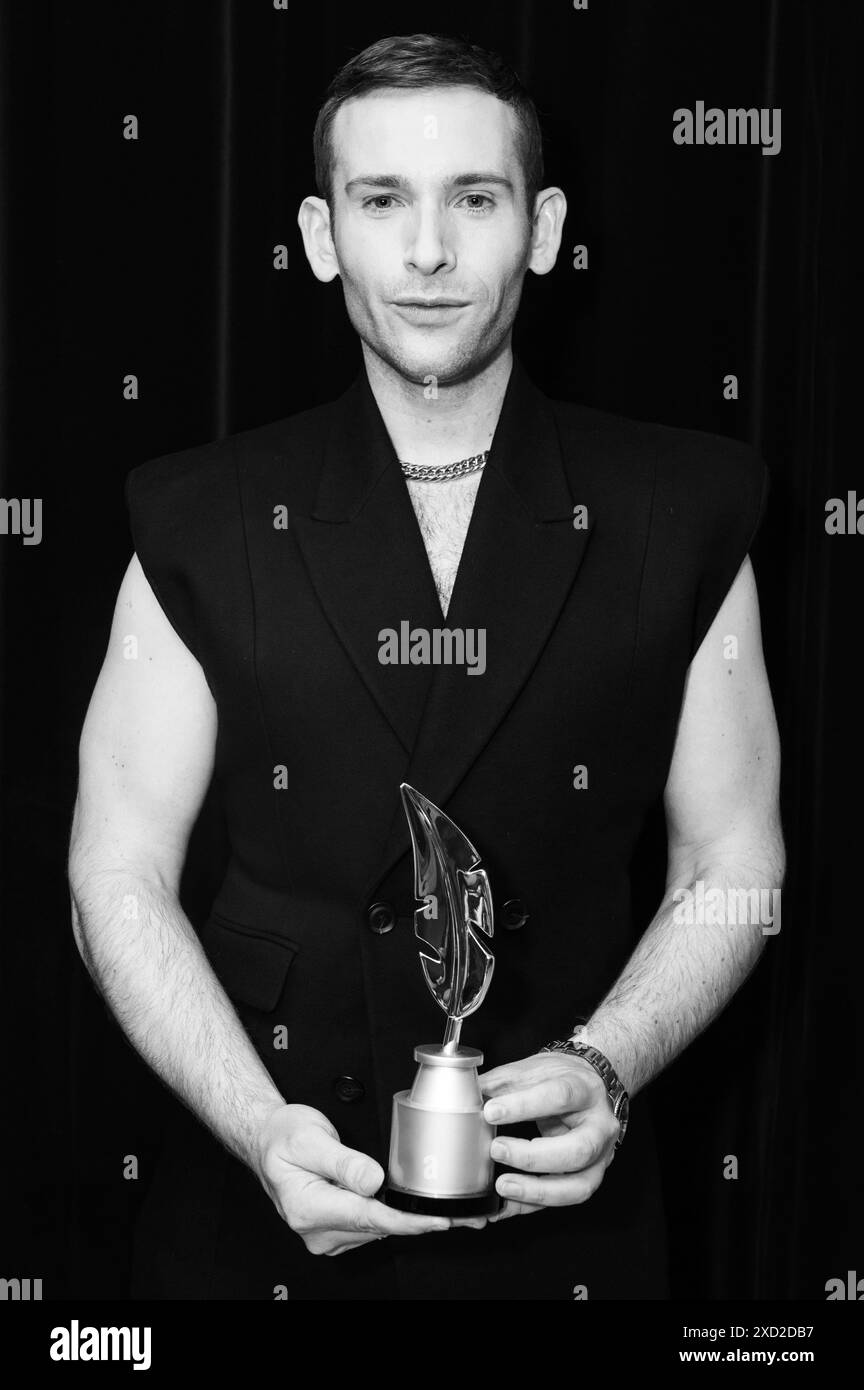 Paul Tate dePoo attends the 2024 Drama Desk Awards at NYU Skirball Center in New York on June 10, 2024 Stock Photo