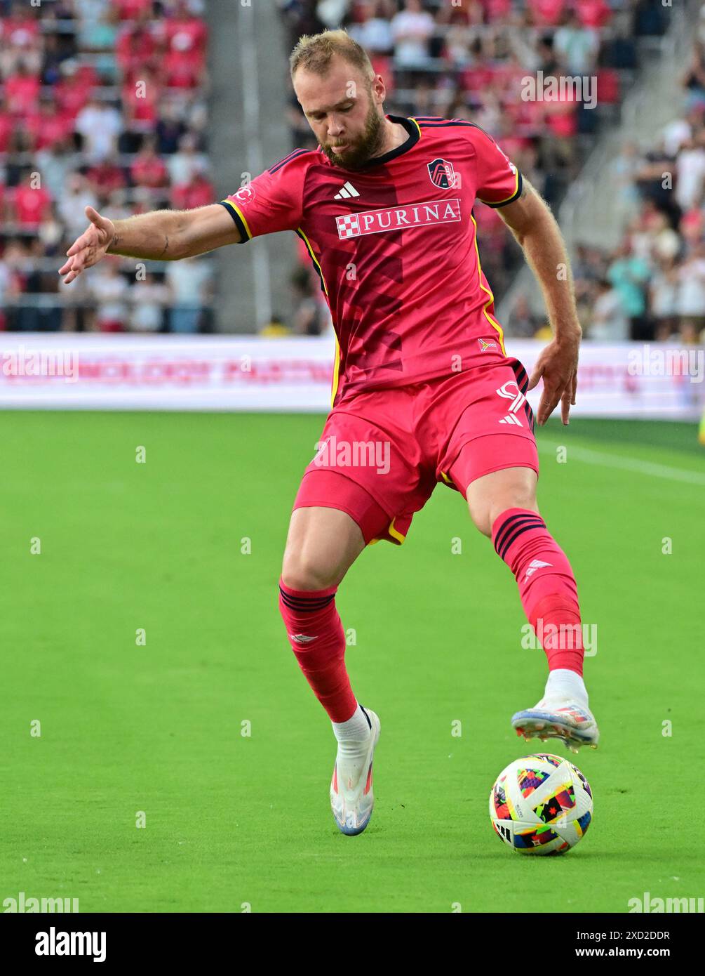 St Louis USA 19th June 2024 St Louis City Forward Joao Klauss 9 st-louis-usa-19th-june-2024-st-louis-city-forward-joao-klauss-9