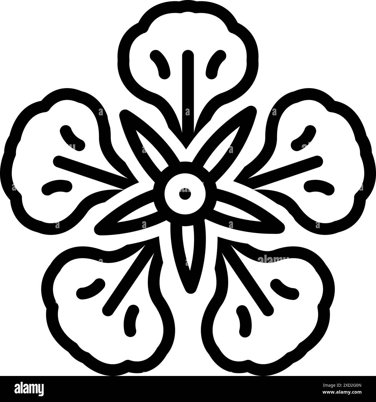 Regia royal poinciana Stock Vector Images Alamy