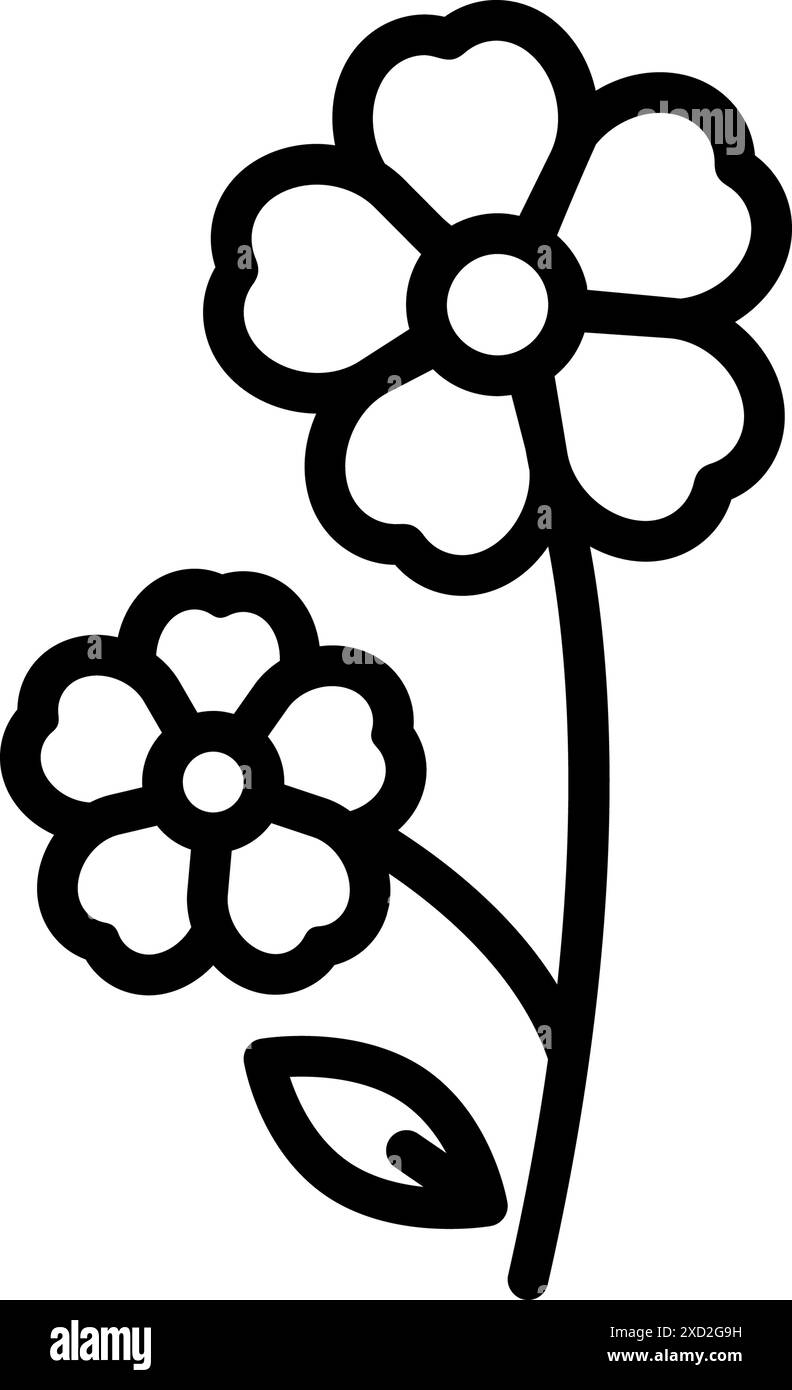 Icon for primrose Stock Vector Image & Art - Alamy