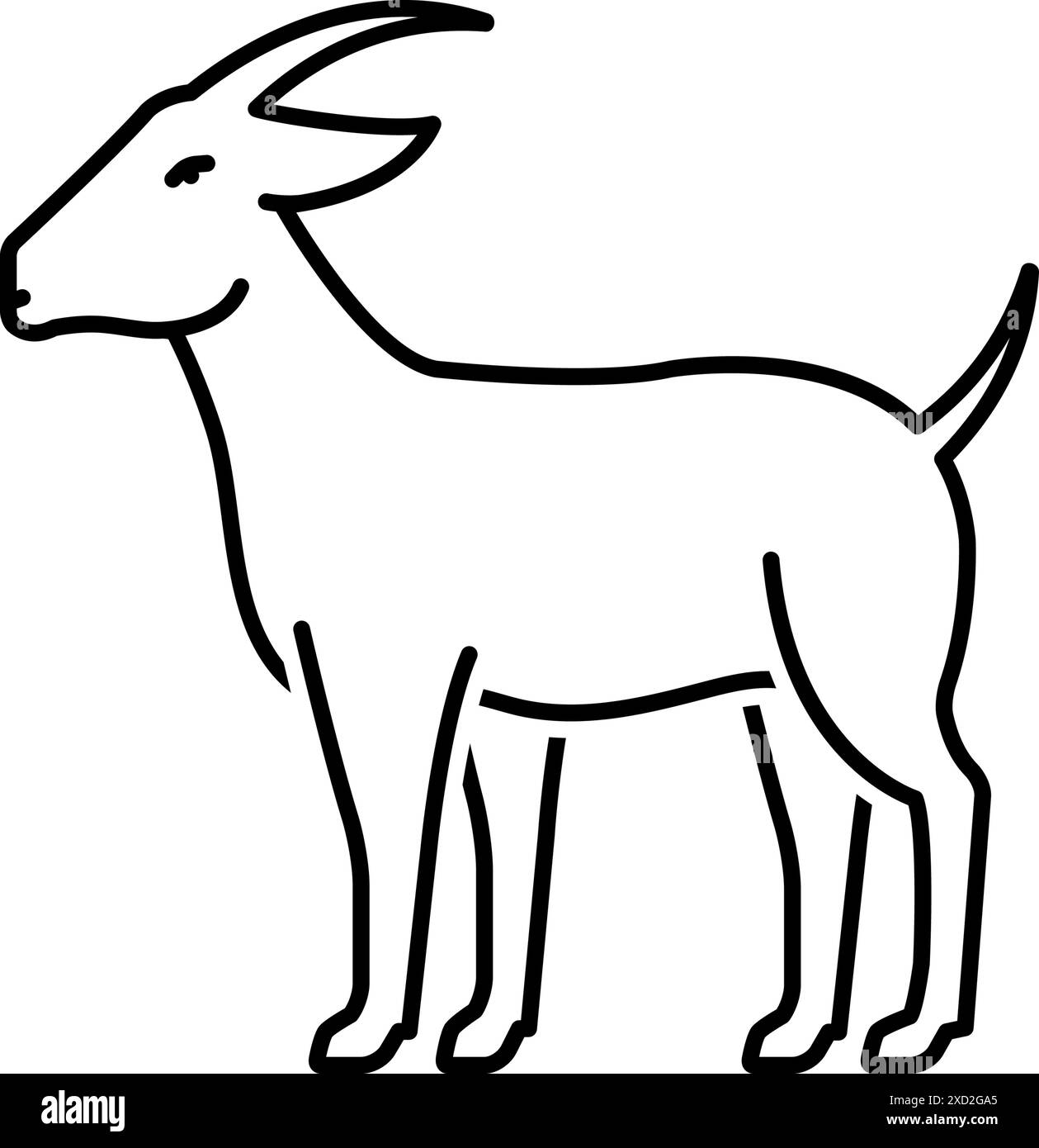 Icon for goat,billy goat Stock Vector Image & Art - Alamy