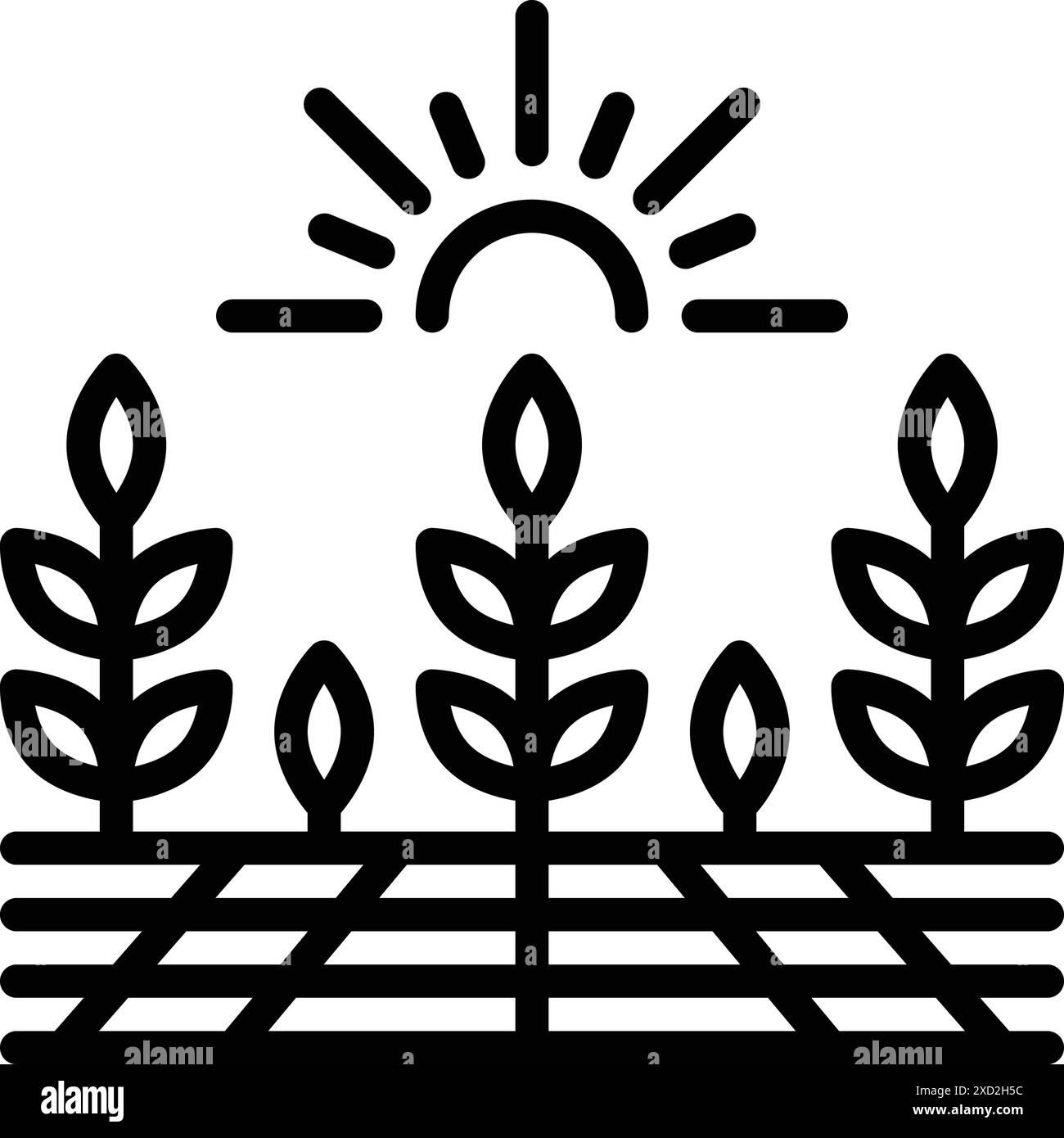 Icon for agricultural,farming Stock Vector
