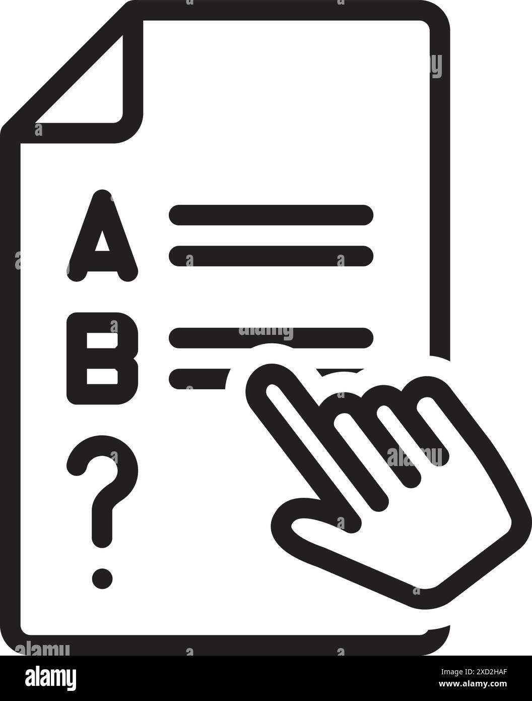 Icon for consider,mull Stock Vector Image & Art - Alamy