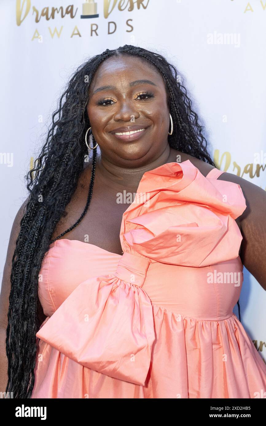 Jocelyn Bioh attends the 2024 Drama Desk Awards at NYU Skirball Center